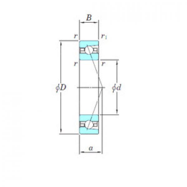 Bearing HAR012CA KOYO #1 image