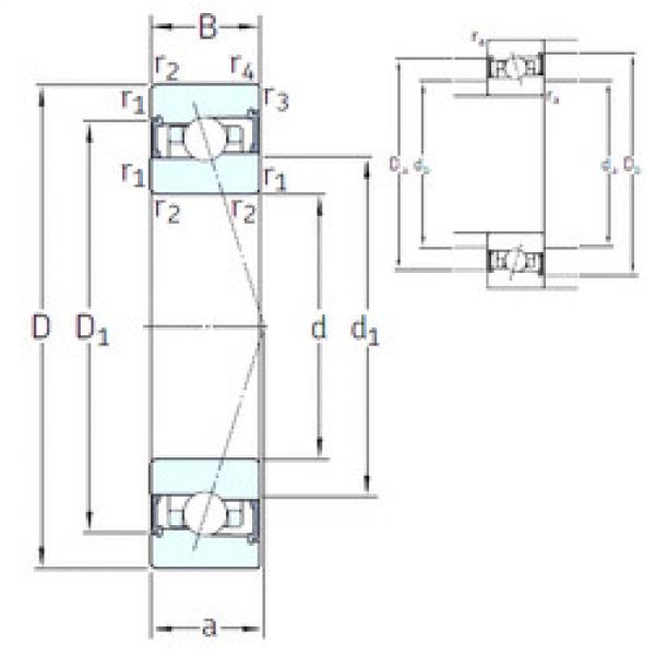 Bearing HX100 /S/NS 7CE3 SNFA #1 image