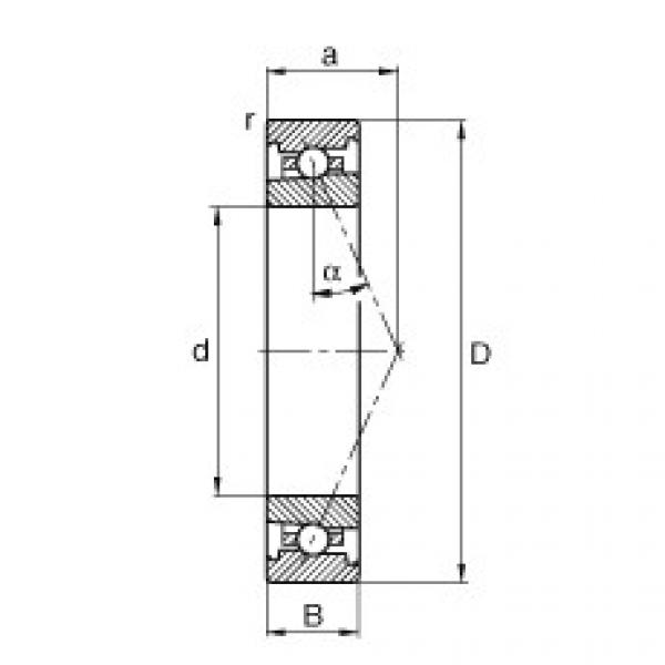 Bearing HS7003-E-T-P4S FAG #1 image