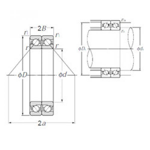 Bearing HTA005DB NTN #1 image