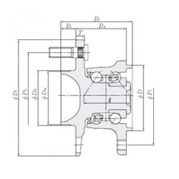 Bearing HUB004T-1 NTN #1 image