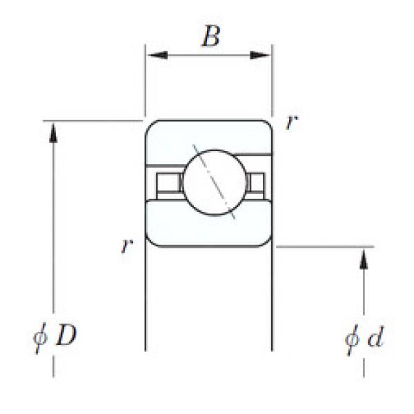 Bearing KDA100 KOYO #1 image