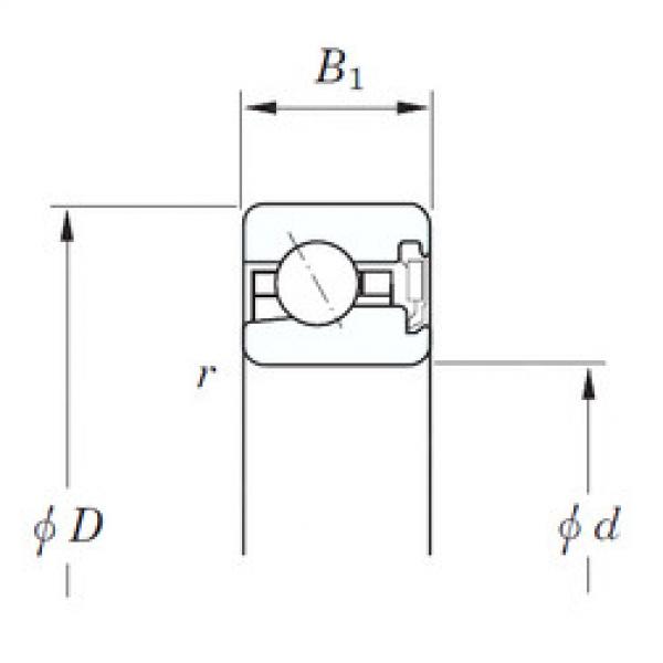 Bearing KJA045 RD KOYO #1 image