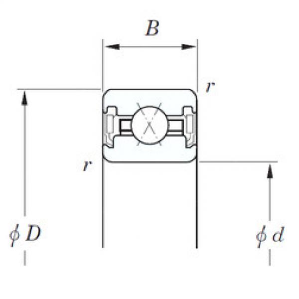 Bearing KUX060 2RD KOYO #1 image