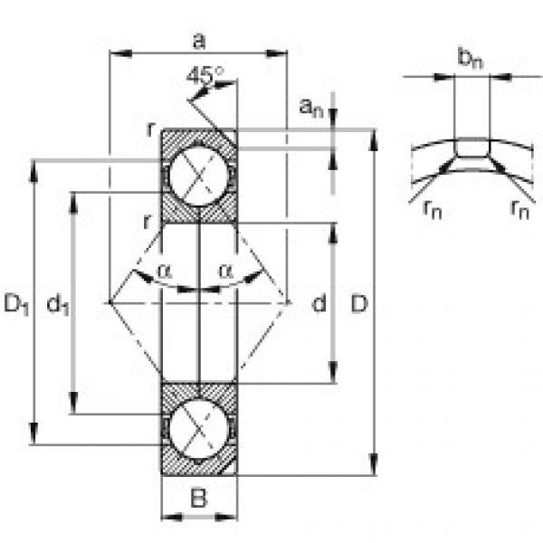 Bearing QJ219-N2-MPA FAG #1 image