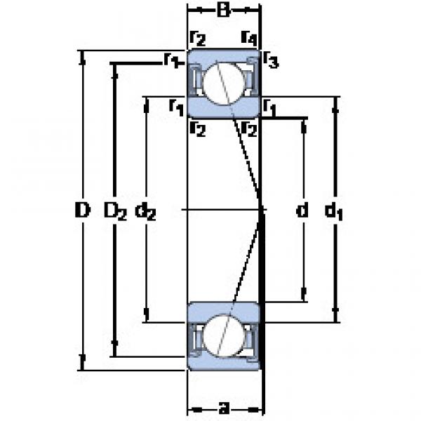 Bearing S7000 ACD/HCP4A SKF #1 image