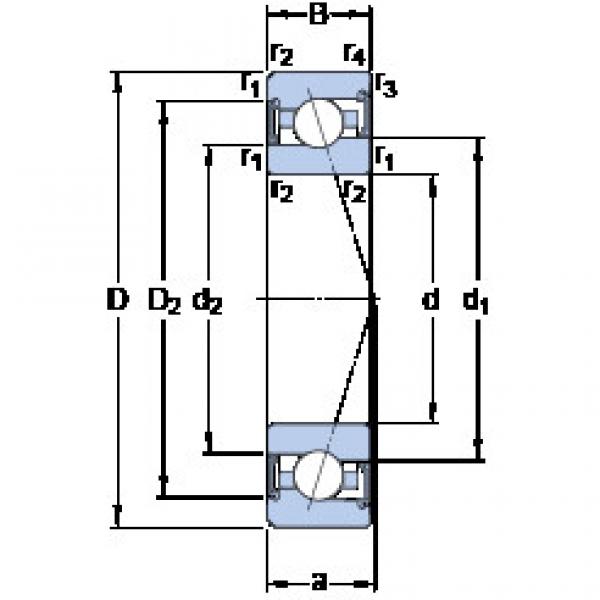 Bearing S7000 CE/HCP4A SKF #1 image