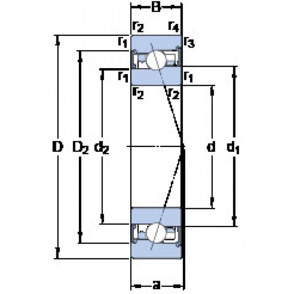 Bearing S7005 FW/HC SKF #1 image