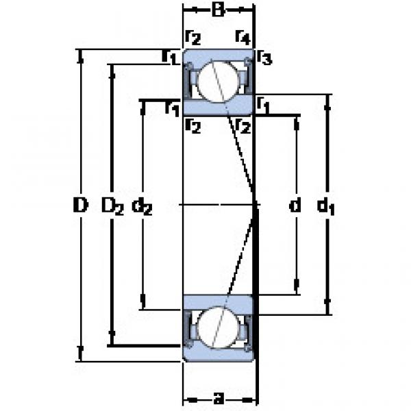 Bearing S71904 CE/P4A SKF #1 image