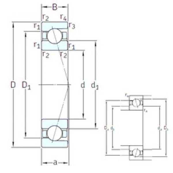 Bearing SEA10 /NS 7CE1 SNFA #1 image