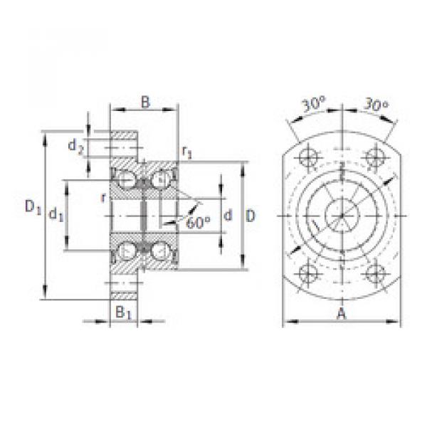 Bearing ZKLFA0850-2RS INA #1 image