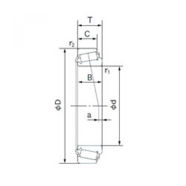 Bearing 05075/05185 NACHI #1 image