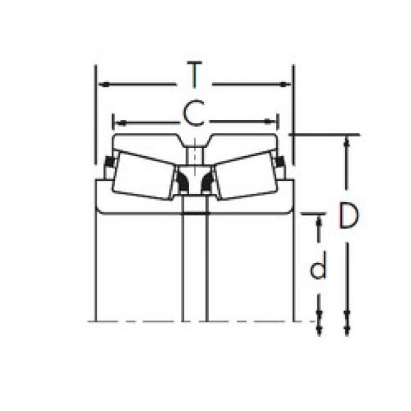 Bearing 02878/02823D+X1S-02877 Timken #1 image