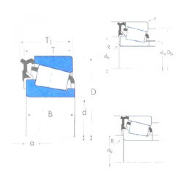 Bearing 13685/13621-13600LA Timken #1 image