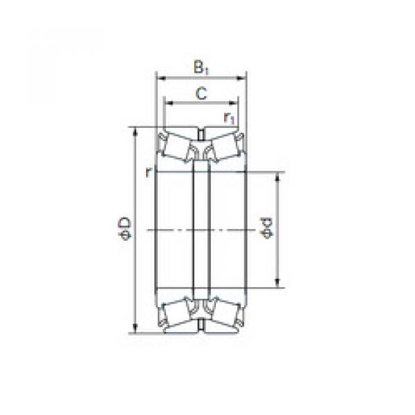 Bearing 105KBE03 NACHI #1 image