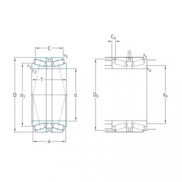 Bearing 32232T179J2/DB32C230 SKF #1 image