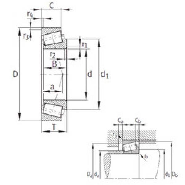 Bearing KJM720249-JM720210 FAG #1 image