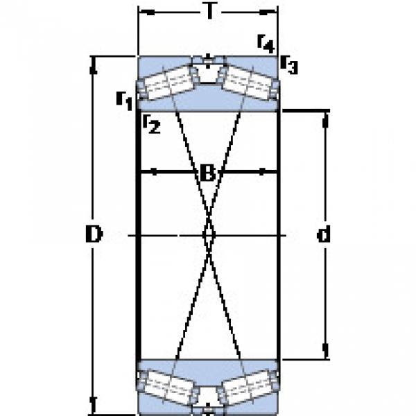 Bearing 332129/HA4 SKF #1 image