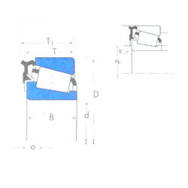 Bearing L44643/L44610-L44600LA Timken #1 image