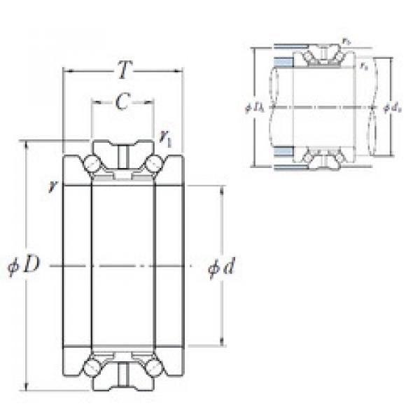 Bearing 105TAC20X+L NSK #1 image