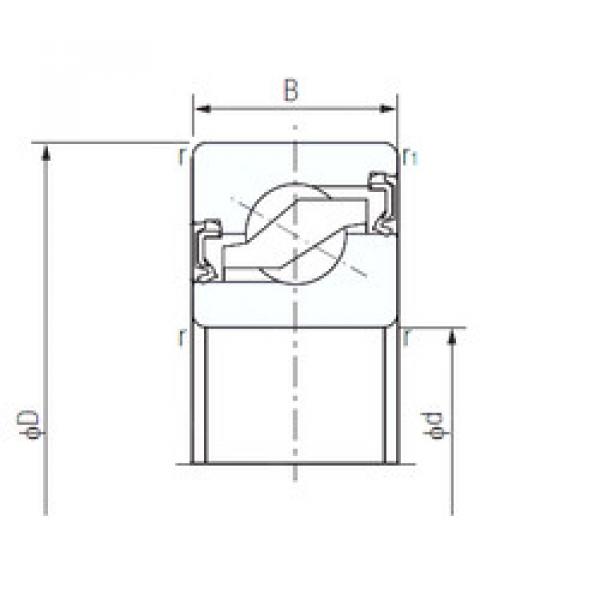 Bearing 30TAB06-2LR NACHI #1 image