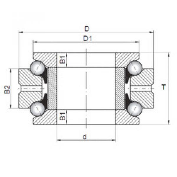 Bearing 234408 MSP CX #1 image