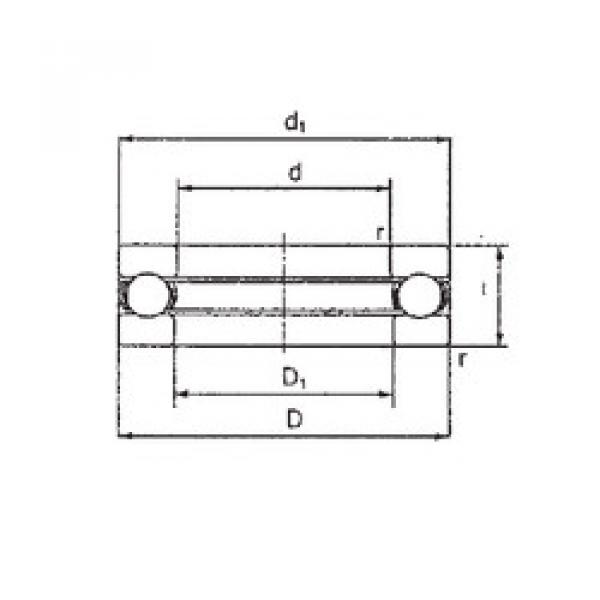 Bearing 2904-1/2 FBJ #1 image