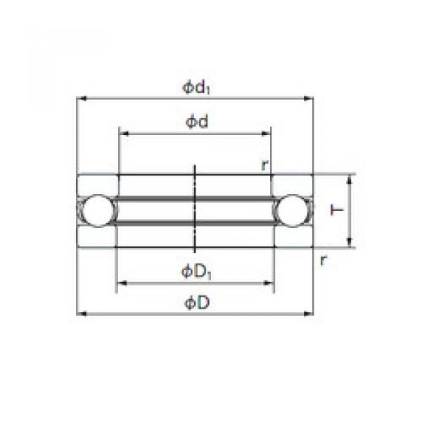 Bearing 2904,5 NACHI #1 image