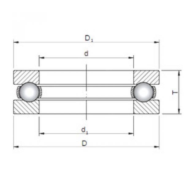 Bearing 51101 ISO #1 image