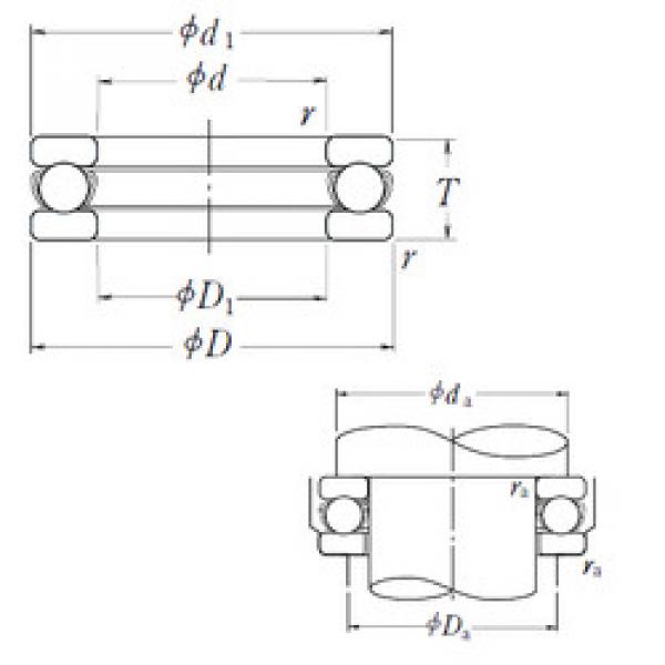 Bearing 51102 NSK #1 image