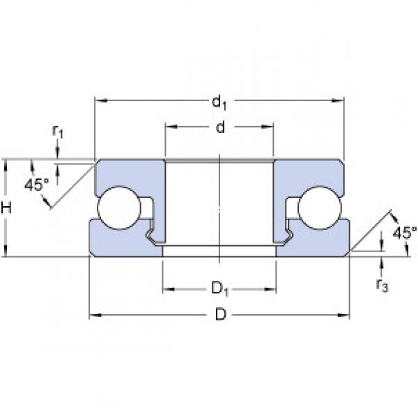 Bearing 51100 V/HR11T1 SKF #1 image