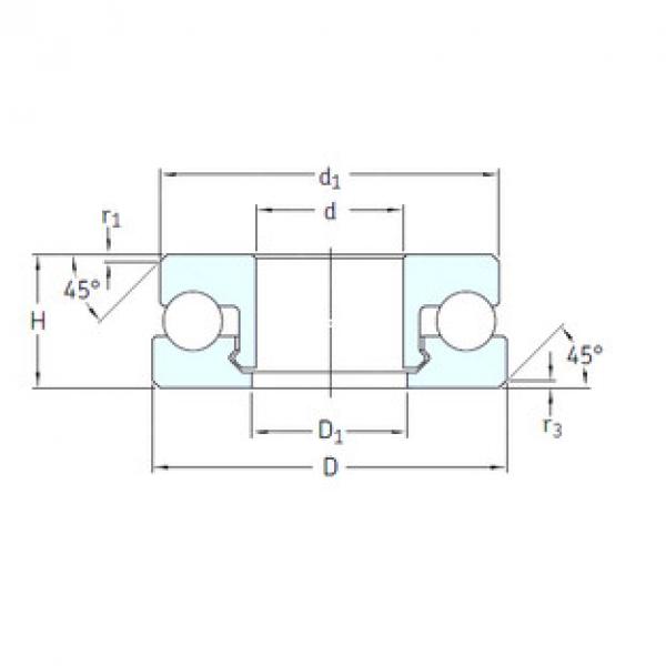 Bearing 51100V/HR22Q2 SKF #1 image