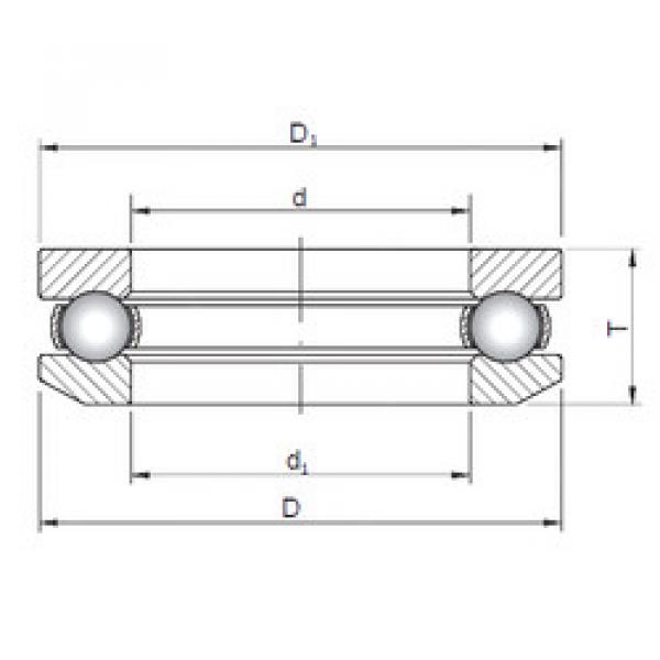 Bearing 53206 CX #1 image