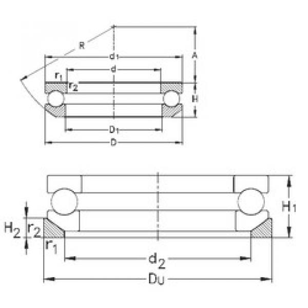 Bearing 53202+U202 NKE #1 image