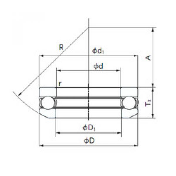 Bearing 53205 NACHI #1 image