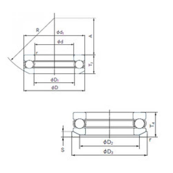 Bearing 53206U NACHI #1 image