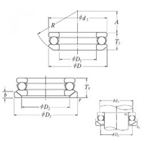 Bearing 53205U NSK #1 image