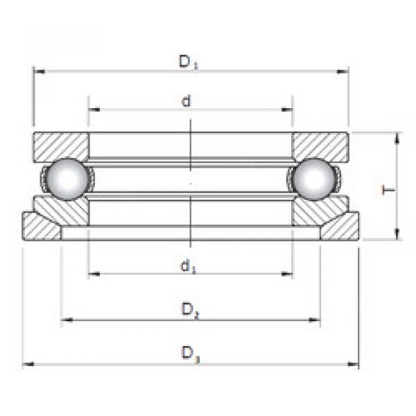 Bearing 53205U+U205 CX #1 image