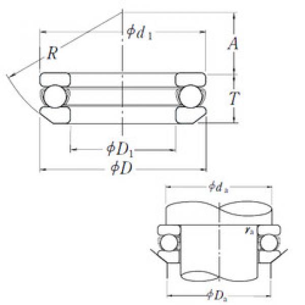 Bearing 53201 NSK #1 image