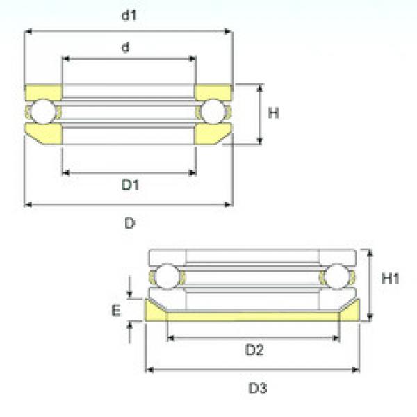 Bearing 53203 U 203 ISB #1 image