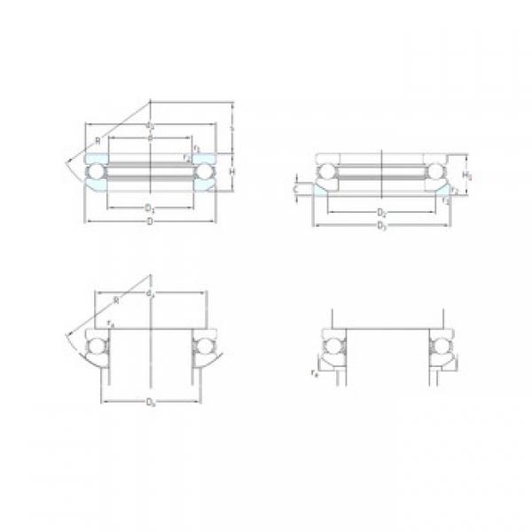 Bearing 53222+U222 SKF #1 image