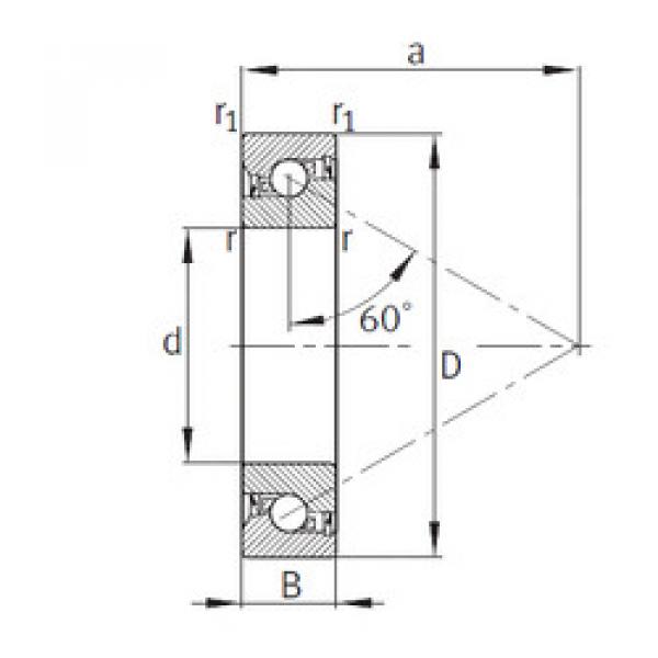 Bearing 7602015-2RS-TVP FAG #1 image