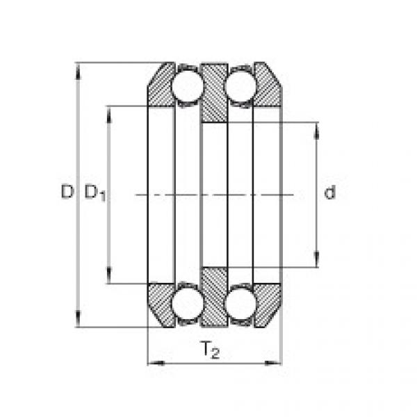 Bearing 80X03 INA #1 image