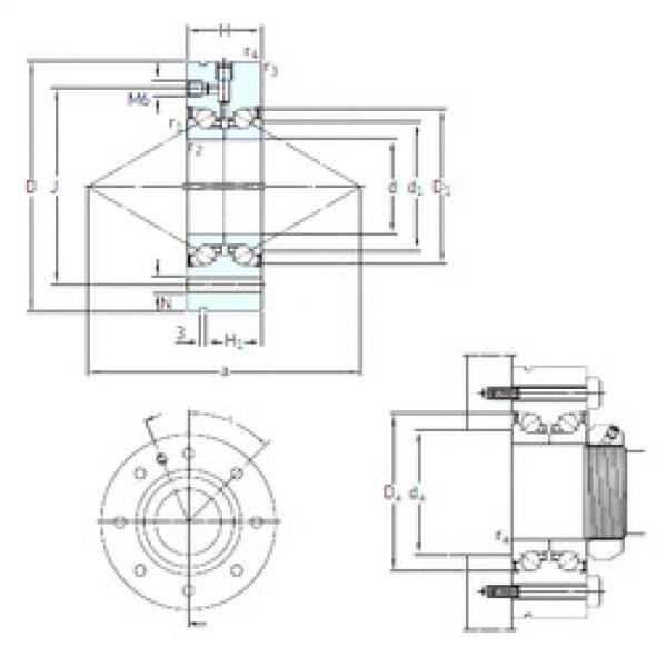 Bearing BEAM 12/55/Z 7P60 SNFA #1 image