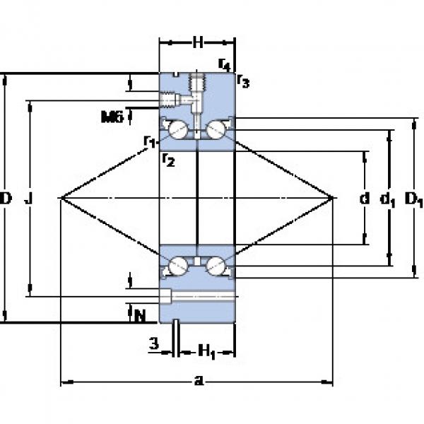 Bearing BEAM 060145-2RZ SKF #1 image