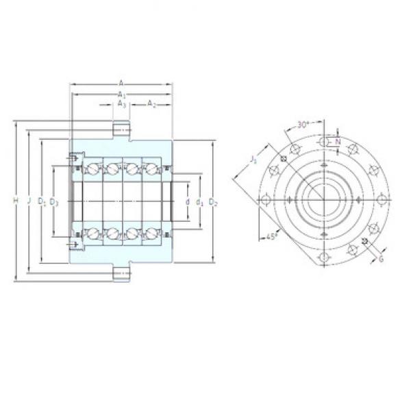 Bearing BSQU 220 TFT SNFA #1 image