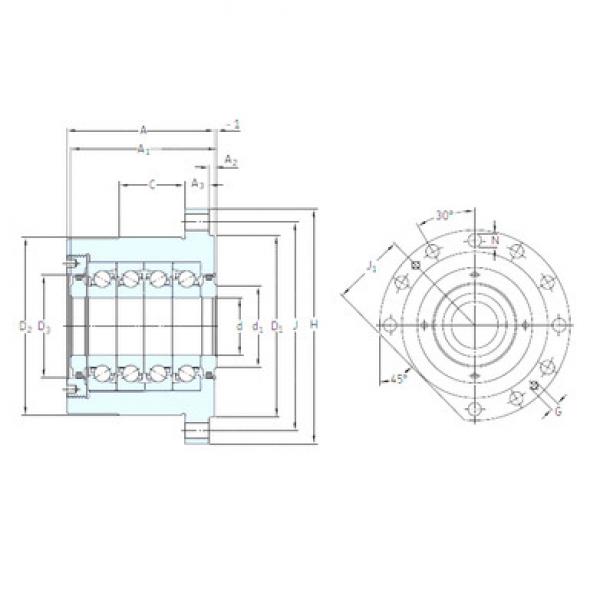 Bearing BSQU 240/1 TFT SNFA #1 image