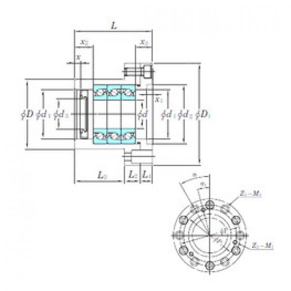 Bearing BSU3062BDFD KOYO #1 image