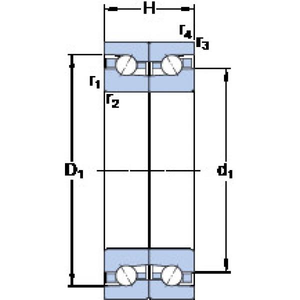 Bearing BTM 170 AM/P4CDB SKF #1 image