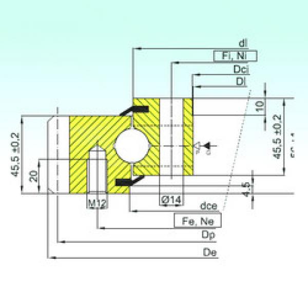 Bearing EB1.20.0544.201-2STPN ISB #1 image